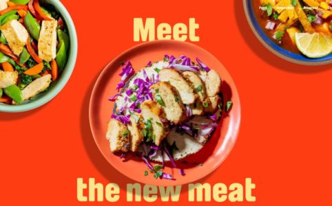 Upside foods main page of website