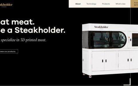 Stakeholder meat website main page