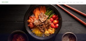 gaia foods main page of website, lab meat from company Singapore
